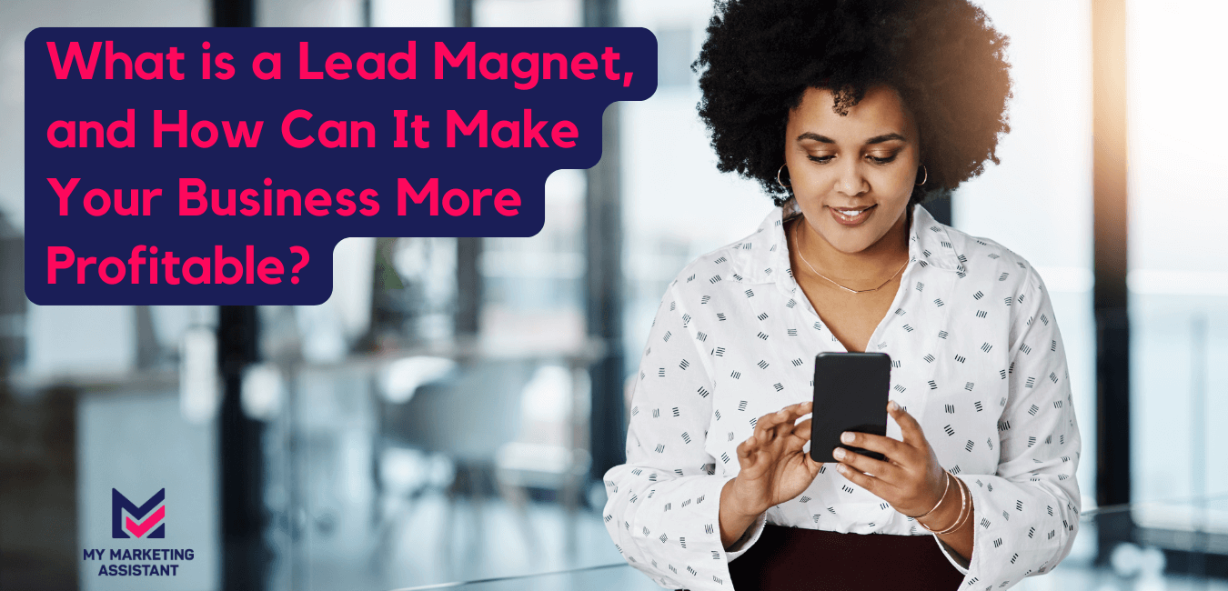 Woman of color with natural hair using mobile phone in office